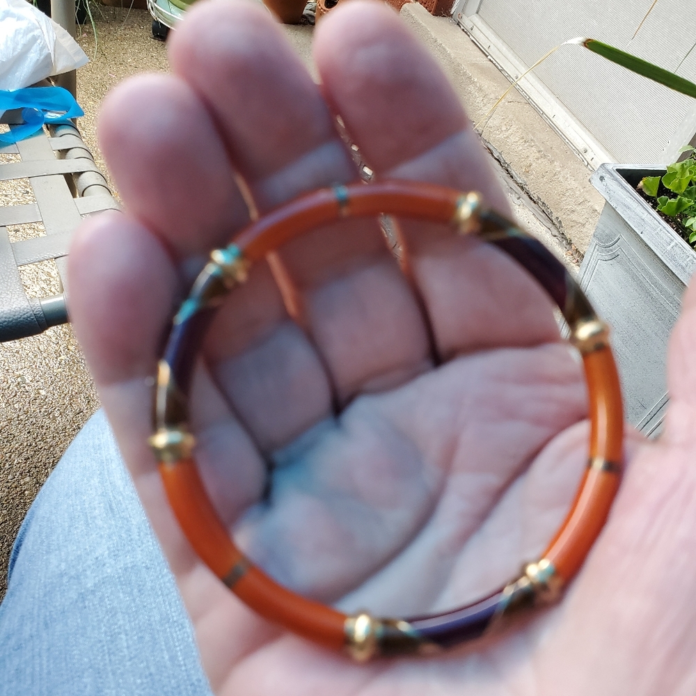 Two Enamel Stack bracelets - Picture 5 of 6